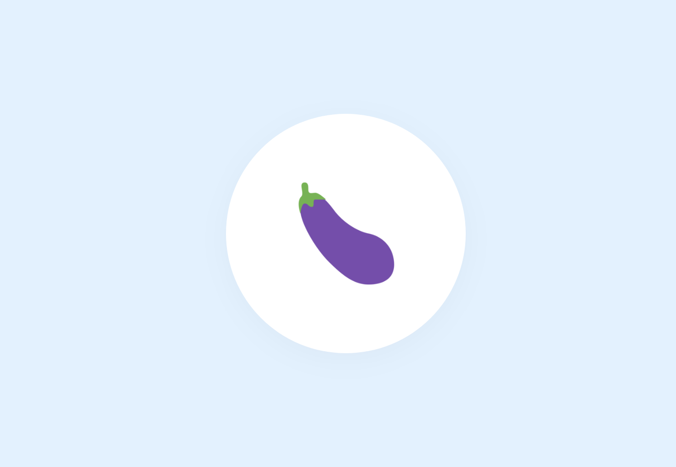 Seksualiteit icoon aubergine